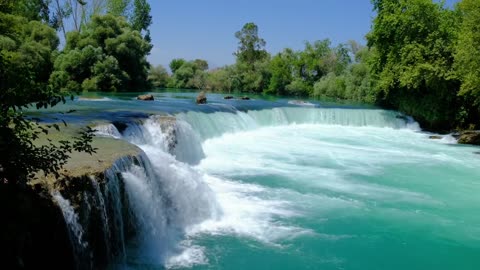 Refreshing waterfall