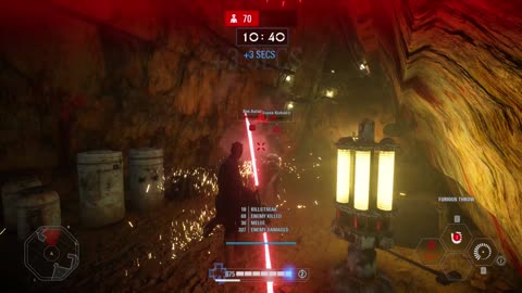 SWBF2 2017: Arcade Onslaught Darth Maul Kessel Gameplay