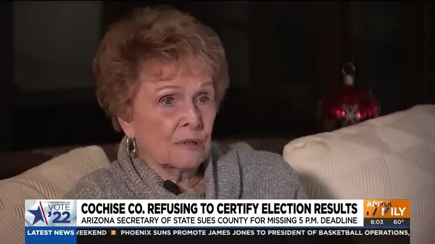 Katie Hobbs sues Cochise County after refusal to certify election results