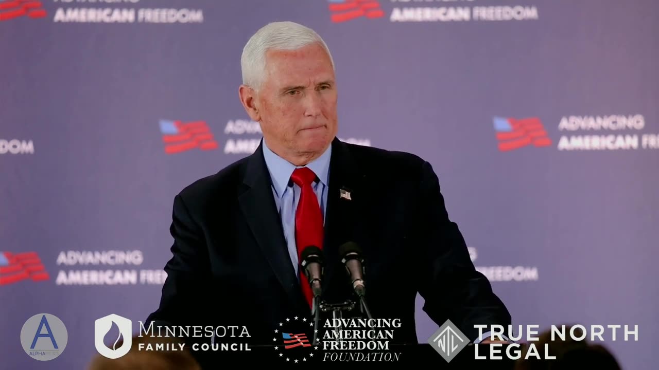 Mike Pence defends parental rights in Minneapolis speech