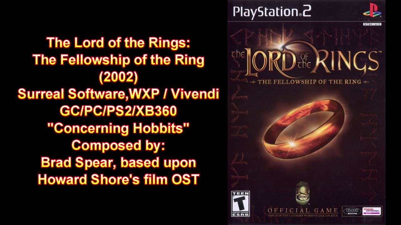 "Concerning Hobbits" - The Lord of the Rings: The Fellowship of the Ring [Various, Vivendi, 2002]