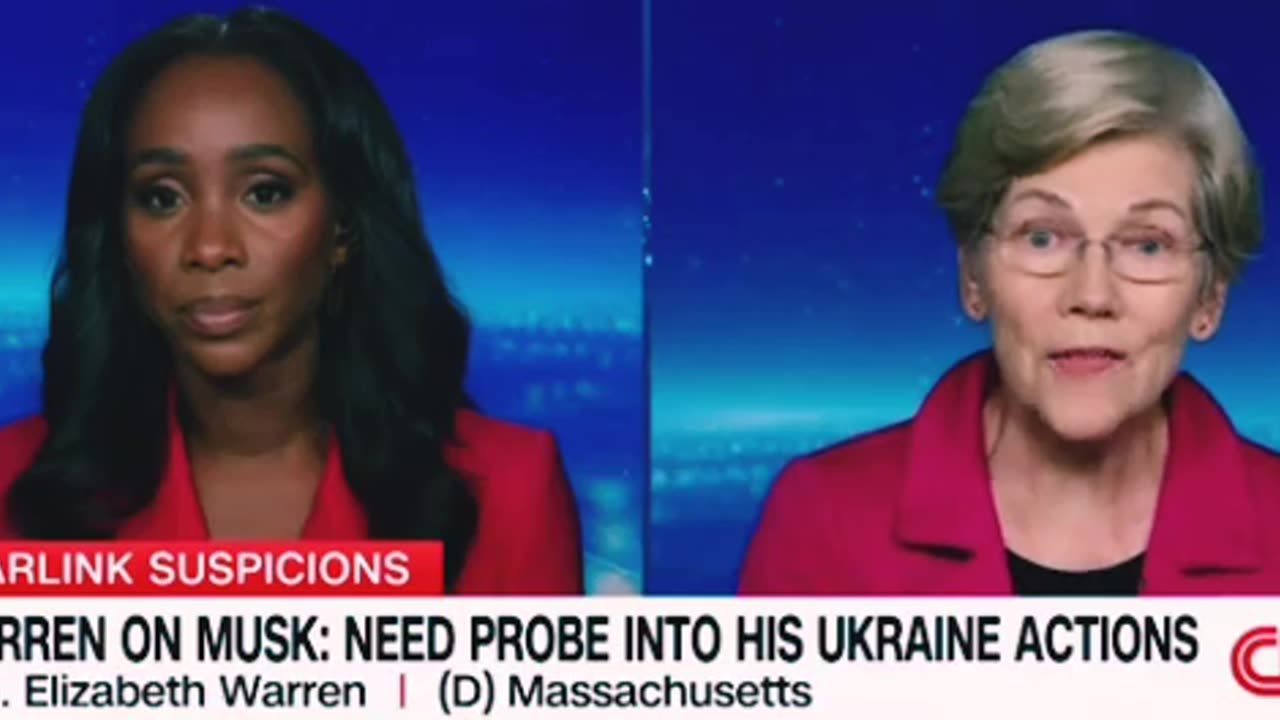 It is not up to one billionaire': Warren calls for investigation into Musk's role in Ukraine war
