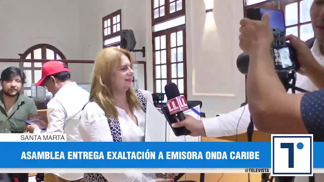 Asamblea entrega exaltación a la emisora Ondas del Caribe