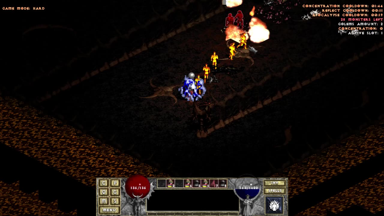 Diablo The Hell 2 - Cursed Blade 02 - SP Mage Hard