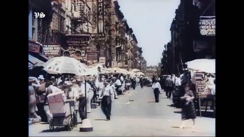 Fabulous New York 1930s / Harlem, Chinatown, Little Italy, Borough Park in Color