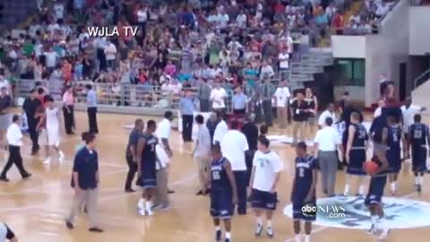 Georgetown Basketball Team Brawls in China
