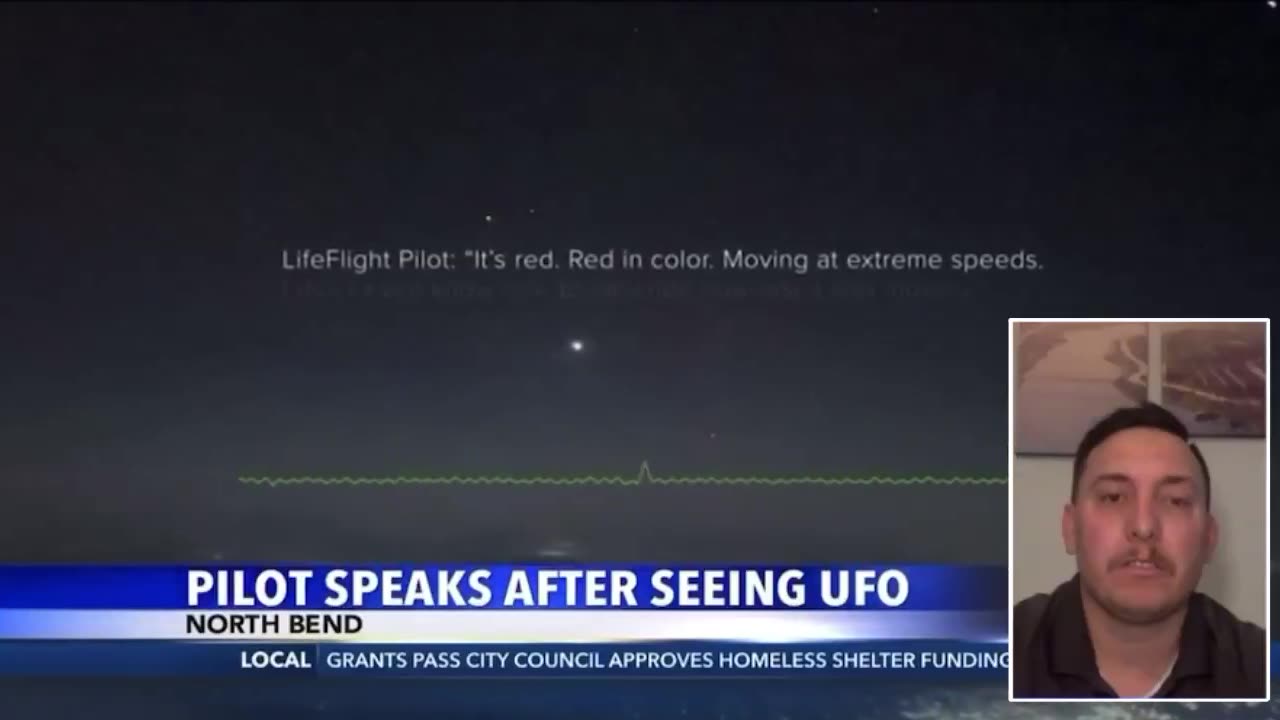 Pilots are reporting mysterious lights in the skies, moving at extreme speeds in Oregon