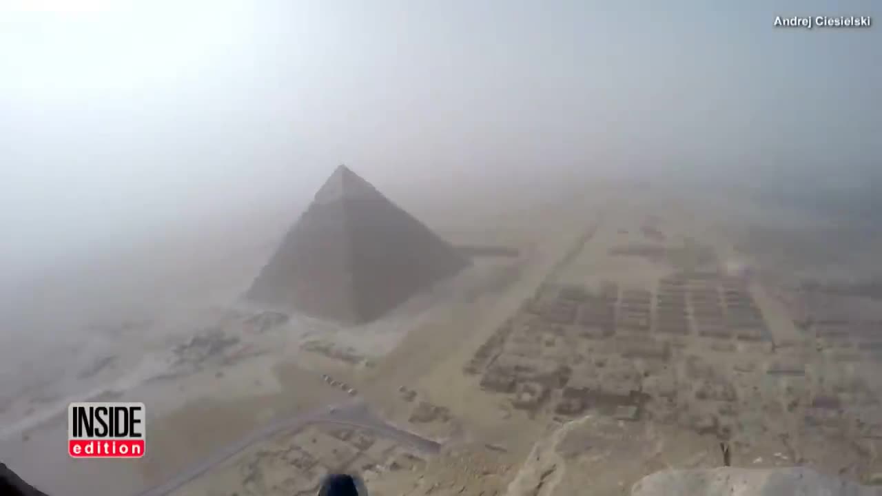 Watch This Teen Illegally Climb Egypt's Great Pyramid