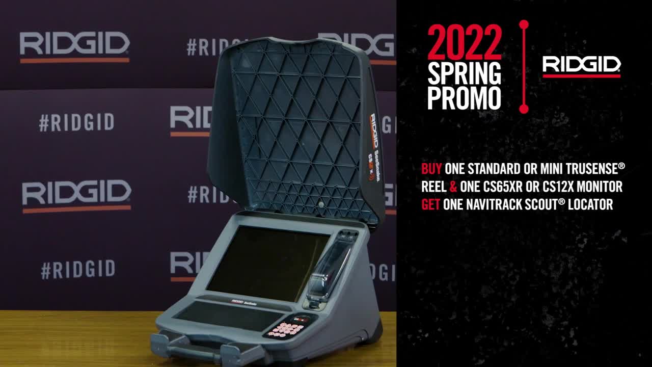 RIDGID Locating Equipment 2022 Spring Promo