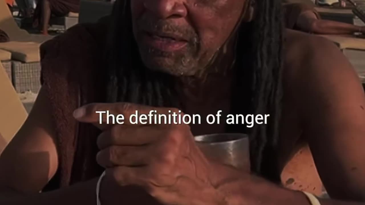 WHAT IS THE DEFINISION OF ANGER?