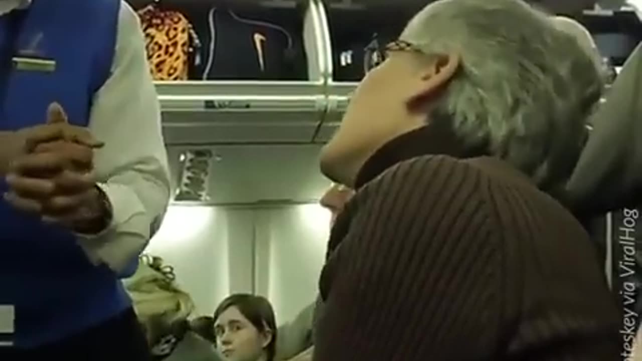 Nutjob Liberal verbally attacks Trump supporter on Plane. It does not end well for her!