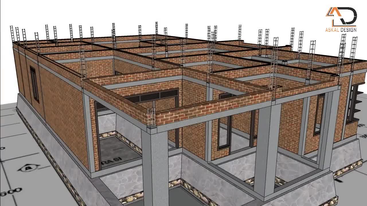 Desain Rumah 10x16m ada Musolah dan Garasi | Owner: Ibu Mirah Sari - Sampit Kalimantan Tengah