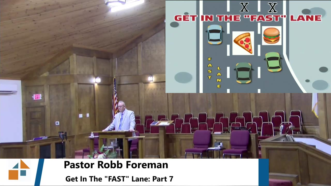 Pastor Robb Foreman // Get In The "FAST" Lane: Part 7 // 11/6/2024