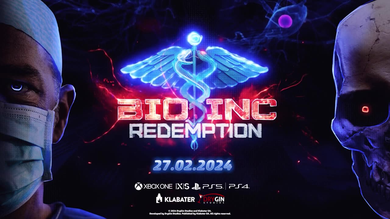 Bio Inc. Redemption - Official Console Release Date Announcement Trailer