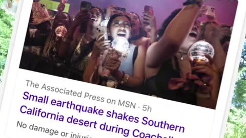 Small earthquake rocked Coachella 2024 & more updates 4.14.24