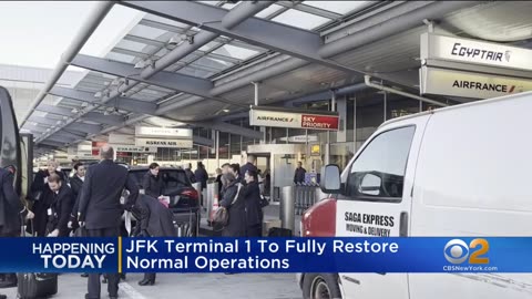 JFK to restore normal operations at Terminal 1