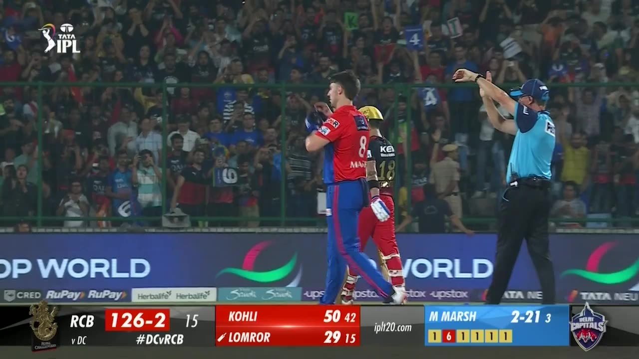 M50: DC vs RCB – Match Highlights