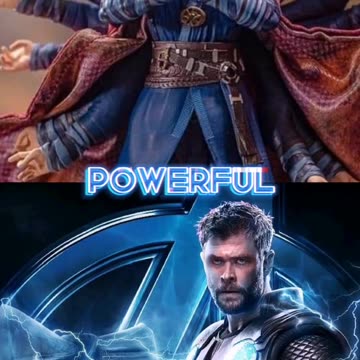 Doctor strange vs Thor #marvel #shorts #thor #doctorstrange