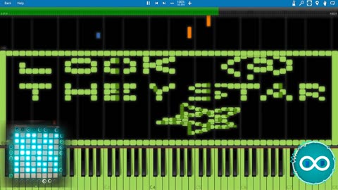 Waterflame – Arcade Punk Midi Synthesia Piano