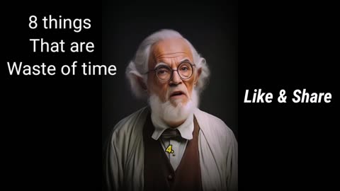 8 things that are a waste of time