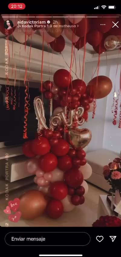 Regalo de Aída Victoria en San Valentín