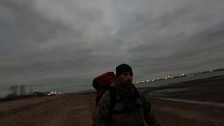 Where to do a night vlog on a river. Hiking .GoProi
