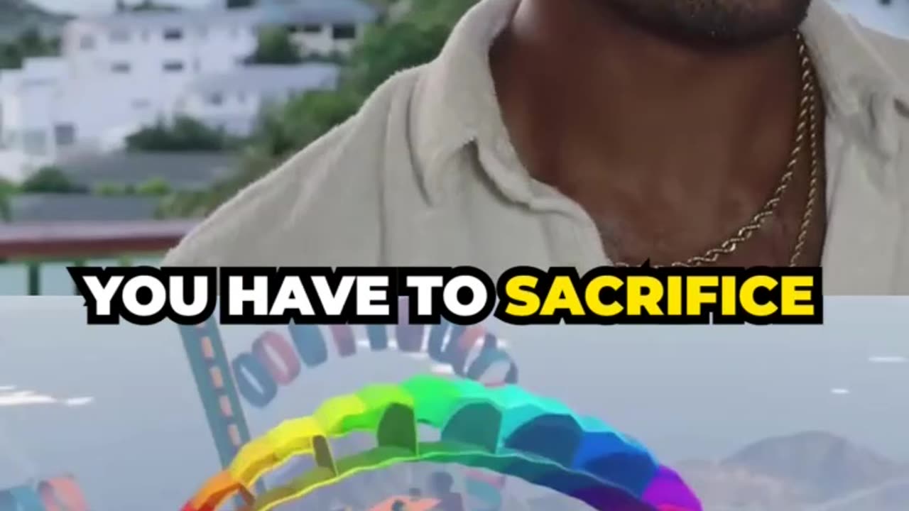 Sacrifice, Take Risks, Achieve Goals! - Hamza Clip