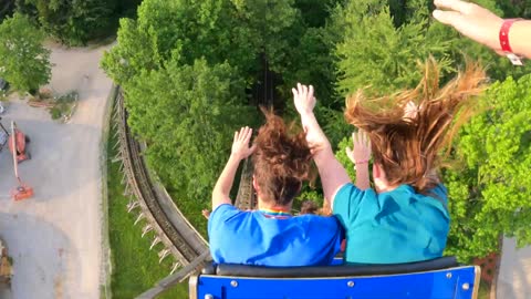 Voyage POV Holiday World, IN - Backseat