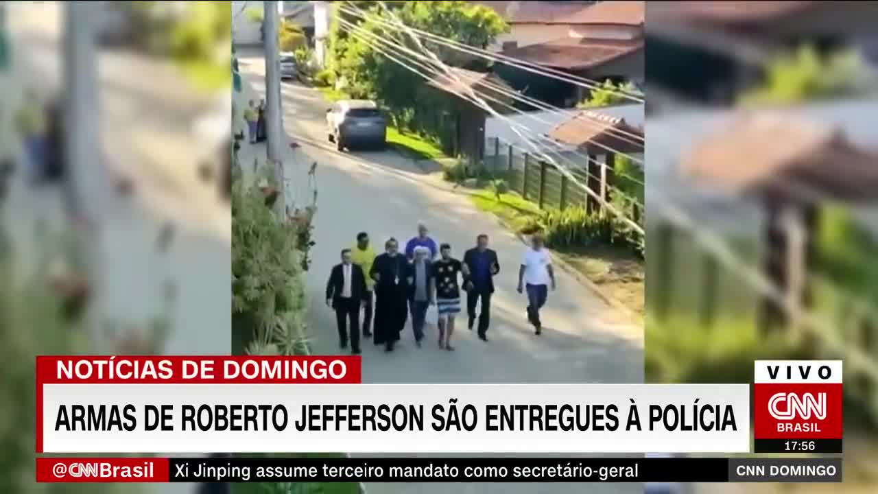 Padre Kelmon entrega armas de Roberto Jefferson à Polícia Federal | CNN DOMINGO