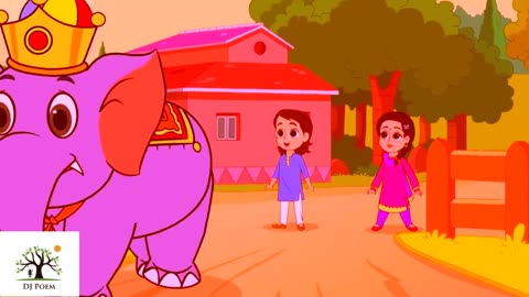 haathi raja kha chle hlva puri| child poem| rhymes |chileran rhymings