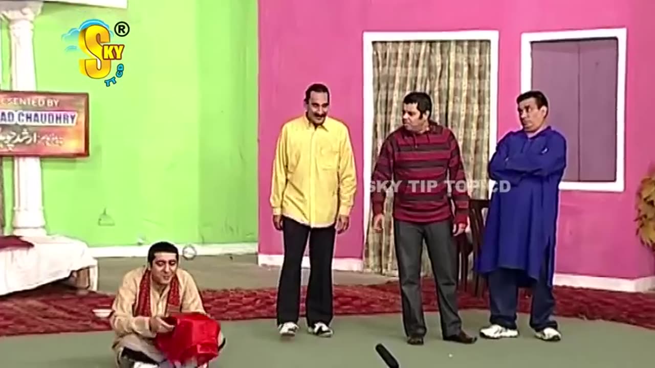 Zafri Khan and Naseem Vicky Muhabbat CNG 4 | Stage Drama Clip