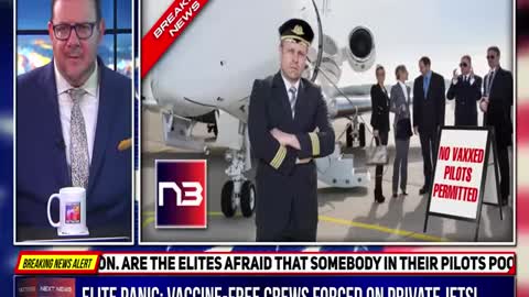 ELITE PANIC- Vaccine-Free Crews Forced on Private Jets!