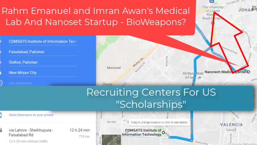 Rahm's BioAgent Lab In Faisalabad, TerrorBytes To Pakistan