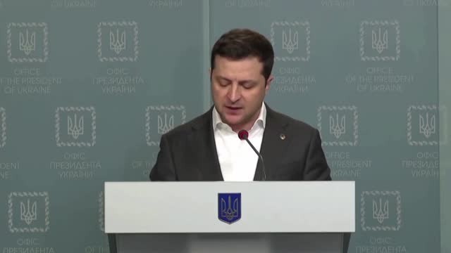 Ukraine's Zelenskiy promises weapons to citizens