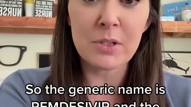 Pay Attention Veklury Generic Name: Remdesivir Brand Name: Veklury Same deadly fauci drug.
