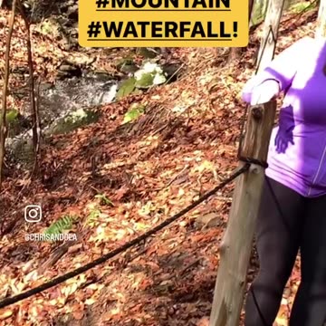 STEEP MOUNTAIN WATERFALL