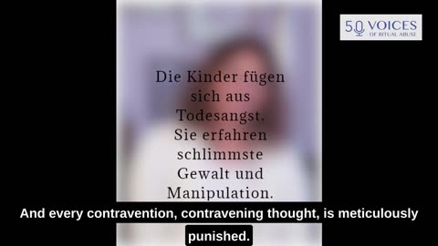 Elke (55) experienced ritual abuse in Germany and Belgium