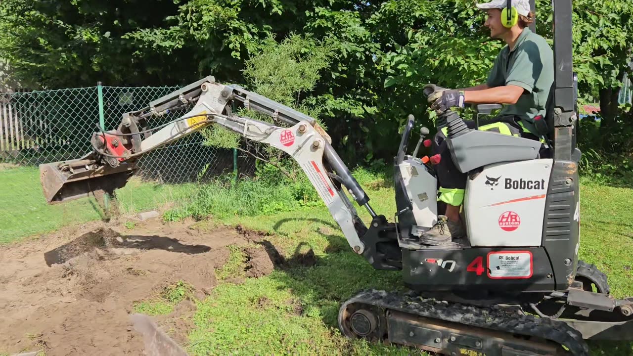 First time working with a Excavator