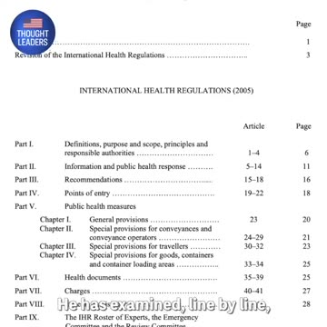 The World Health Organization is Creating a New ‘Pandemic Industry’