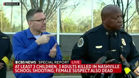 A reporter asks if Audrey Hale identifies as a transgender man or woman