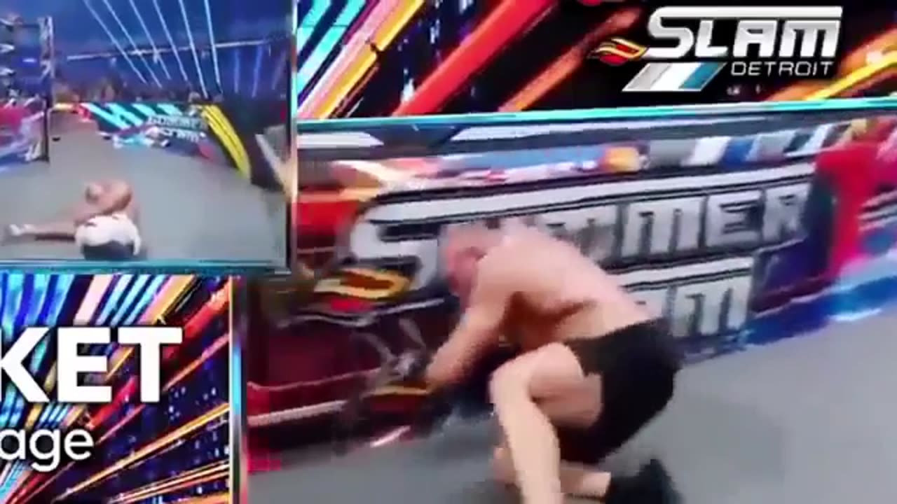 Brock Lesnar vs Cody Rhodes WWE SummerSlam 2023