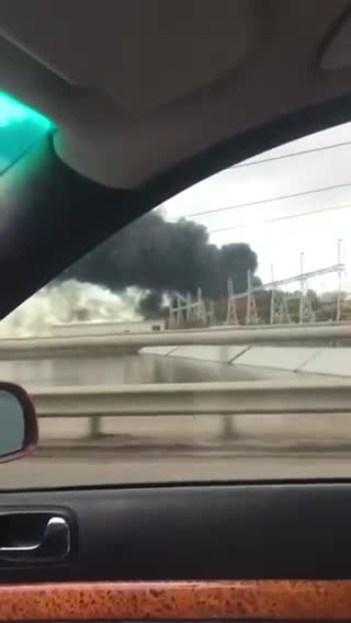 "Fire at substation at DneproGES. A significant railway de-energization in Ukraine"