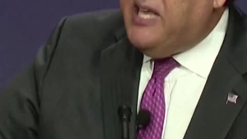 Former New Jersey Gov. His support behind Donald Trump