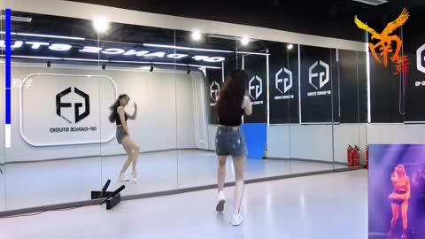 Dance action of mirror decomposition