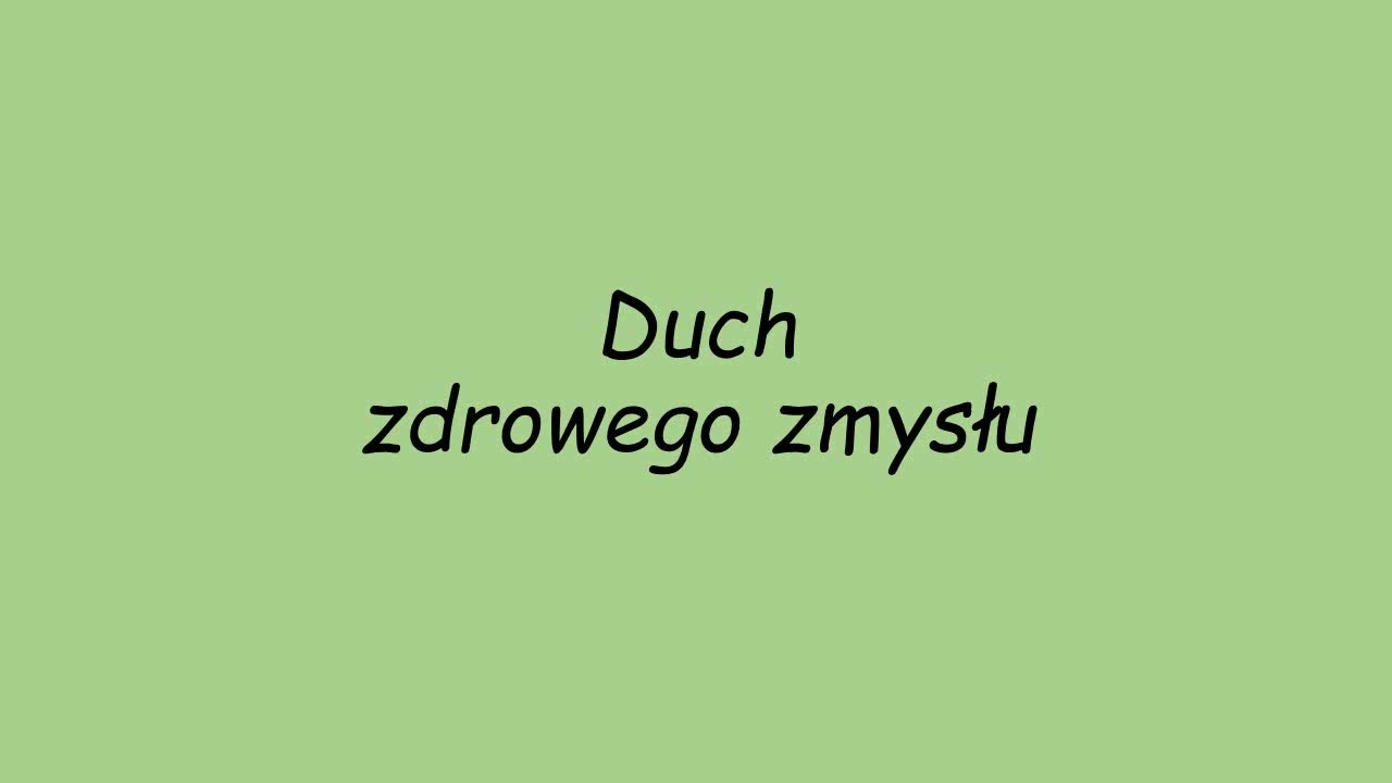 Duch zdrowego zmysłu - Adam Stopiński