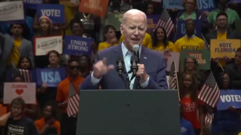 Biden Gives Himself a Big Pat on the Back for Not Tanking the Economy Further