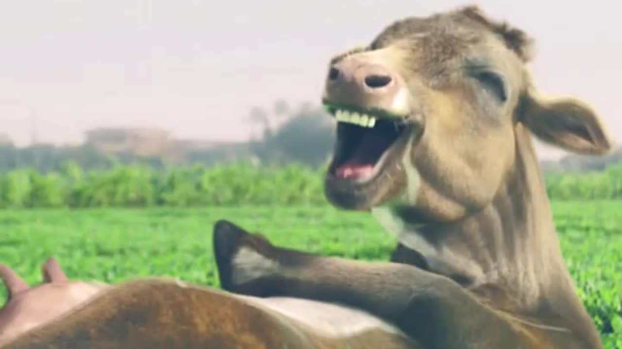 COW FUNNY DANCE, SHORT VIDEO