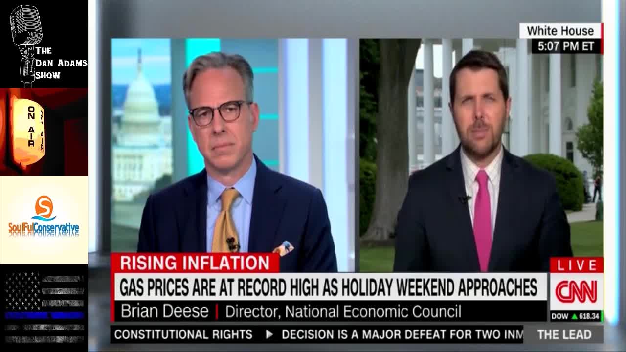 CNN Fact Checks On-Air Biden Adviser's Claim That Putin Is Responsible For Record High Gas Prices