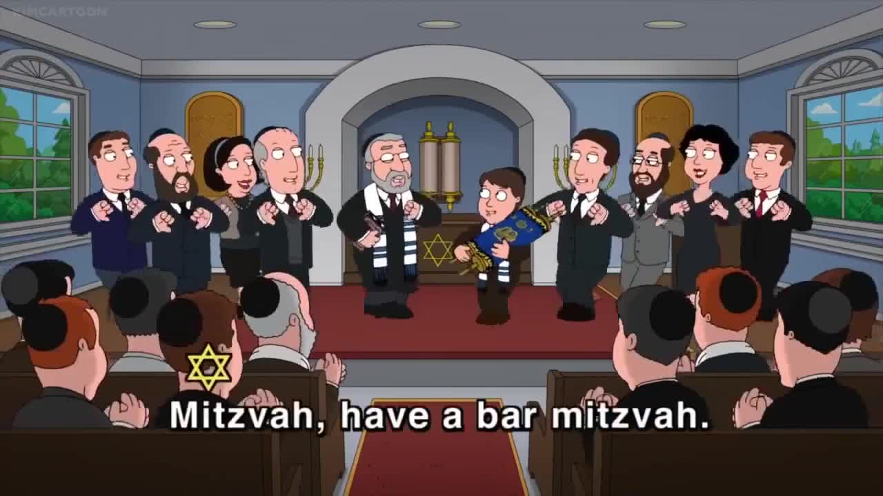 Family Guy - It's a meaningless event, like a bar mitzvah