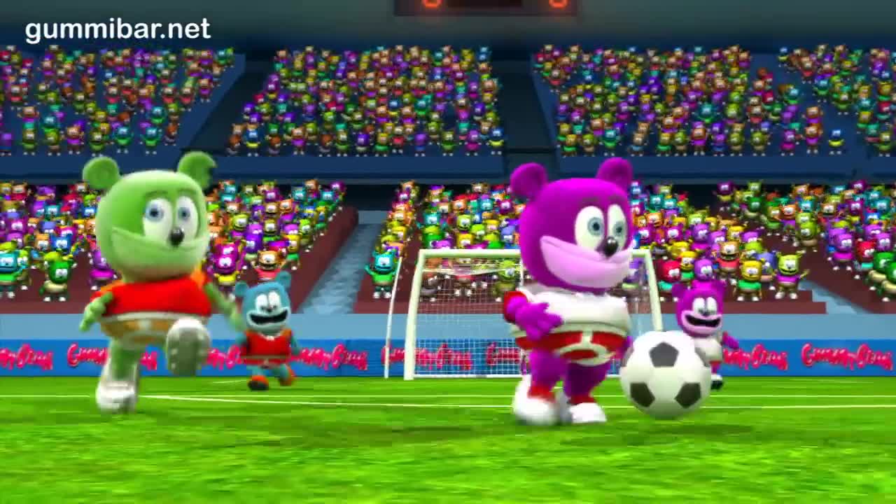 Gummibär A Jugar! World Cup Soccer/Football Song Chilean Spanish Gummy Bear Osito Gominola